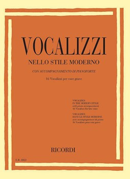 Vocalises in the Modern Style [low voice]