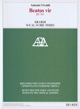 Beatus vir RV 597 by Vivaldi Antonio Lucio - Frige Antonio - for Vocal Score