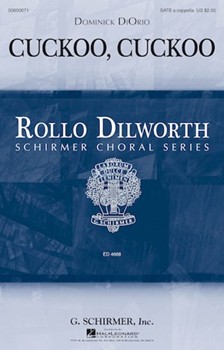 Cuckoo Cuckoo by DiOrio Dominick William Shakespeare for SATB a cappella