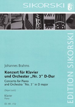 Concerto for Piano and Orchestra No. 3 in D Major by Brahms Johannes - Dejan Lazic - for