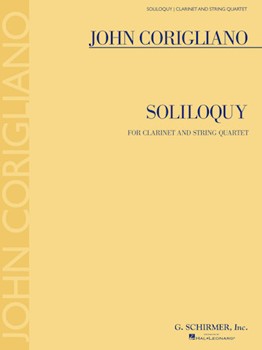 Soliloquy for Clarinet and String Quartet by Corigliano John for Clar/ Quartet