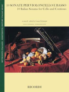 10 Italian Sonatas for Cello and Continuo, Cello, Bass