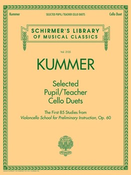 Selected Pupil Teacher Cello Duets [cello duet] Kummer