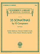 35 Sonatinas by 10 Composers for Piano [piano] Schirmer