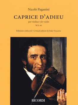 Caprice D'adieu [violin] Paganini
