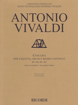 Concerti RV 468 482 by Vivaldi Antonio Lucio for Score