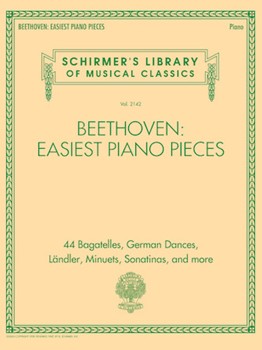 G Schirmer Beethoven L            Beethoven - Easiest Piano Pieces