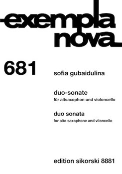 Duo Sonata by Gubaidulina Sofia for Ensemble