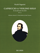 Paganini - Capriccio, Violin Solo