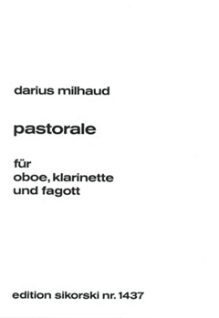 Pastorale - Oboe, Clarinet and Bassoon Score and Parts