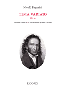 Paganini - Tema Variato M.S. 82, for Violin