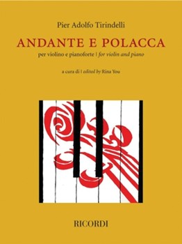 Andante E Polacca by Tirindelli Pier Adolfo for Violin and Piano