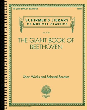 The Giant Book of Beethoven by Beethoven Ludwig van for