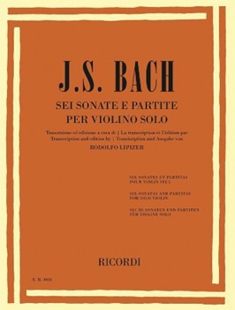 Sei Sonate E Partite (6 Sonatas and Partitas) - for Violin Solo Violin