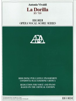 La Dorilla RV 709 by Vivaldi Antonio Lucio for Vocal Score