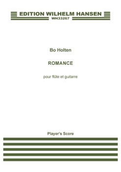 Romance Pour Flute Et Guitarre by Holten Bo for