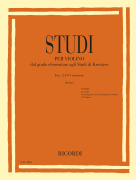 Studies for Violin - Fasc II: IV-V Positions - from Elementary to Kreutzer Studies