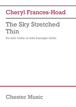 The Sky Stretched Thin - for Solo Violin or Baroque Violin