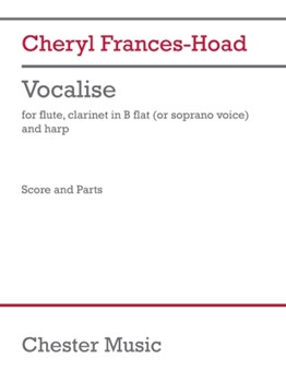 Vocalise (Score and Parts) - for Flute, Clarinet (Or Soprano) and Harp