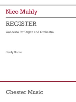 Register (Study Score) - for Organ and Orchestra