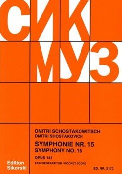 in A Major, Op. 141 Orchestra Study Score - in A Major, Op. 141