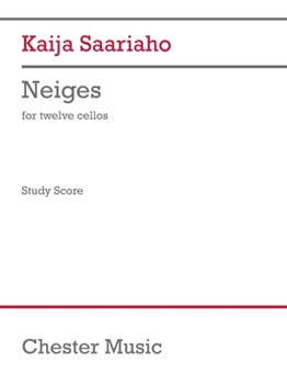 Neiges - Version for 12 Cellists Study Score