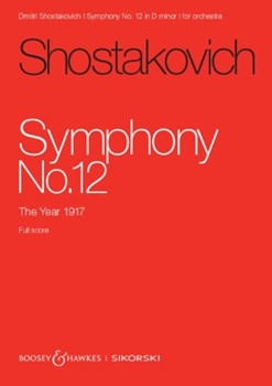 Symphony No. 12 Op. 112 The Year 1917 - Orchestra Study Score