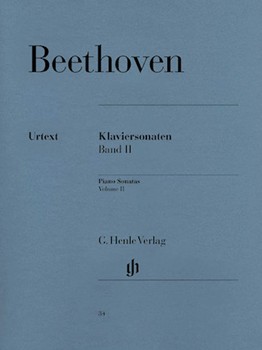 Sonatas Volume 2 by Beethoven Ludwig van for Piano