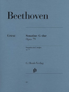 Sonatina Opus 79 G Major by Beethoven Ludwig van for Piano