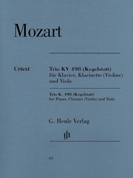 Trio K498 by Mozart Wolfgang Amadeus for String Trio