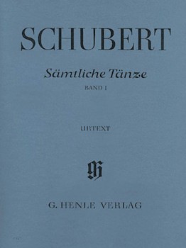 Complete Dances Volume 1 by Schubert Franz for Piano