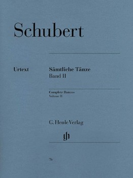 Complete Dances Volume 2 by Schubert Franz for Piano