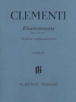 Sonata Opus 50 #3 G Minor by Clementi Muzio for Piano