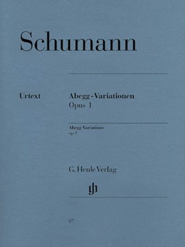 Abegg Variations Opus 1 by Schumann for Piano