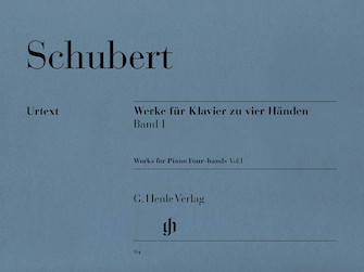 Works For Piano 4 Hands I by Schubert for 1 Piano 4 Hands