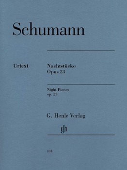 Night Pieces Opus 23 by Schumann for Piano