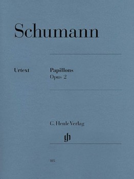 Papillons Opus 2 Revised Edition by Schumann for Piano