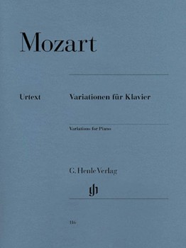 Variations Complete by Mozart Wolfgang Amadeus for Piano