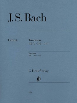 Toccatas by Bach Johann Sebastian - Theopold and Steglich - for Piano