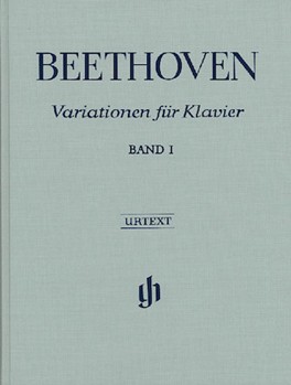 Variations Book 1 by Beethoven Ludwig van for Piano
