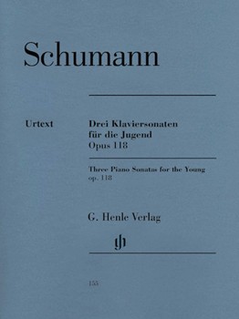3 Sonatas For The Young Opus 118 by Schumann for Piano