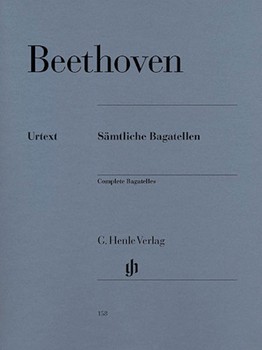 Bagatelles Complete by Beethoven Ludwig van - Von Irmer and Lampe - for Piano