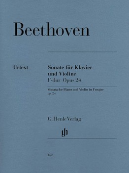 Sonata for Piano and Violin in F Major Op. 24 (Spring Sonata) by Beethoven Ludwig van for