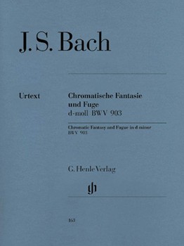Chromatic Fantasy & Fugue In D Minor by Bach Johann Sebastian for Piano