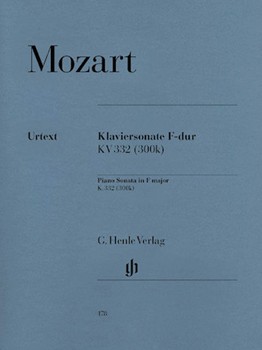 Sonata K332 F Major by Mozart Wolfgang Amadeus for Piano