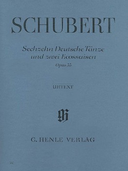 German Dances Opus 33 by Schubert Franz for Piano