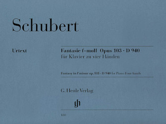 Fantasy In F Minor Opus 103 by Schubert for 1 Piano 4 Hands