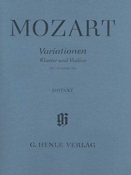 Variations K359; K360 by Mozart Wolfgang Amadeus for Violin and Piano