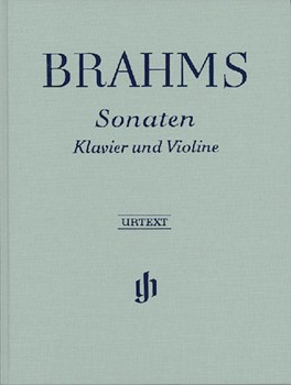Sonatas For Violin & Piano by Brahms Johannes - Hardcover - for Violin and Piano