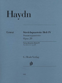 String Quartets Volume 4 Opus 20 by Haydn Joseph for Str Quartet (Vol 4)